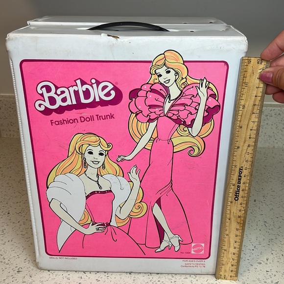 ☀️ 3 / 15 ☀️ Vintage Barbie Trunk - Picture 14 of 16